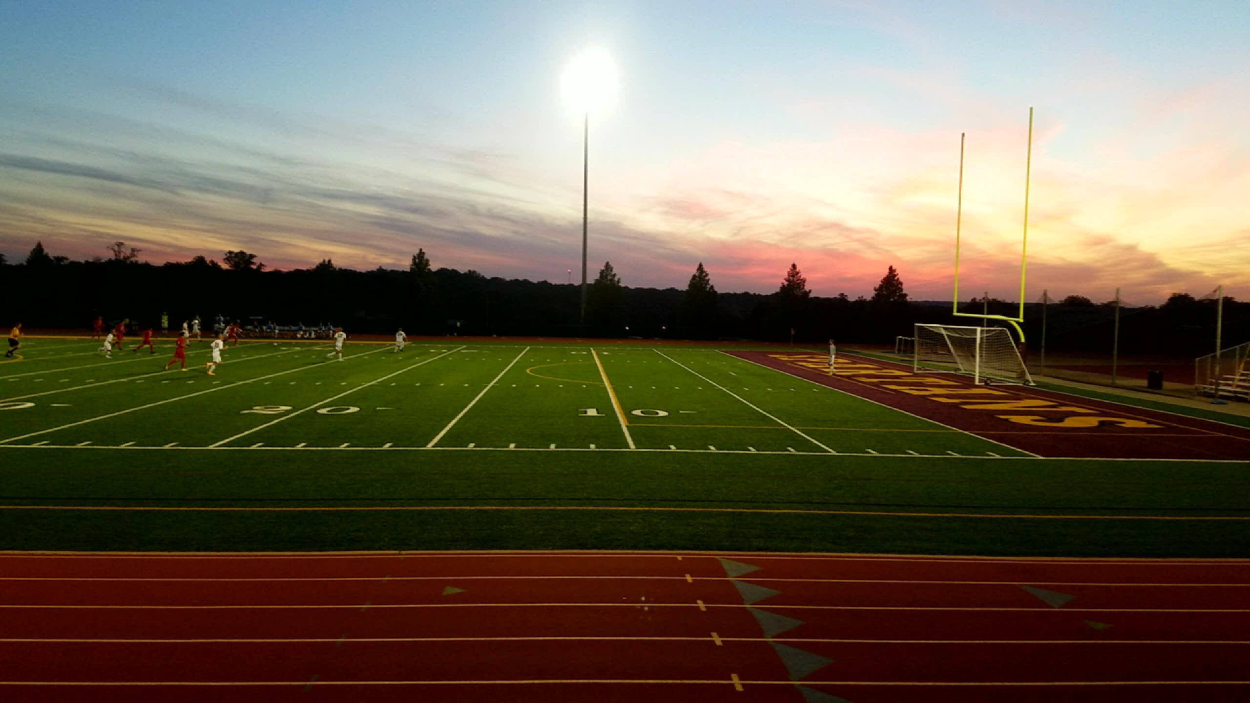 Turpin soccer sunset